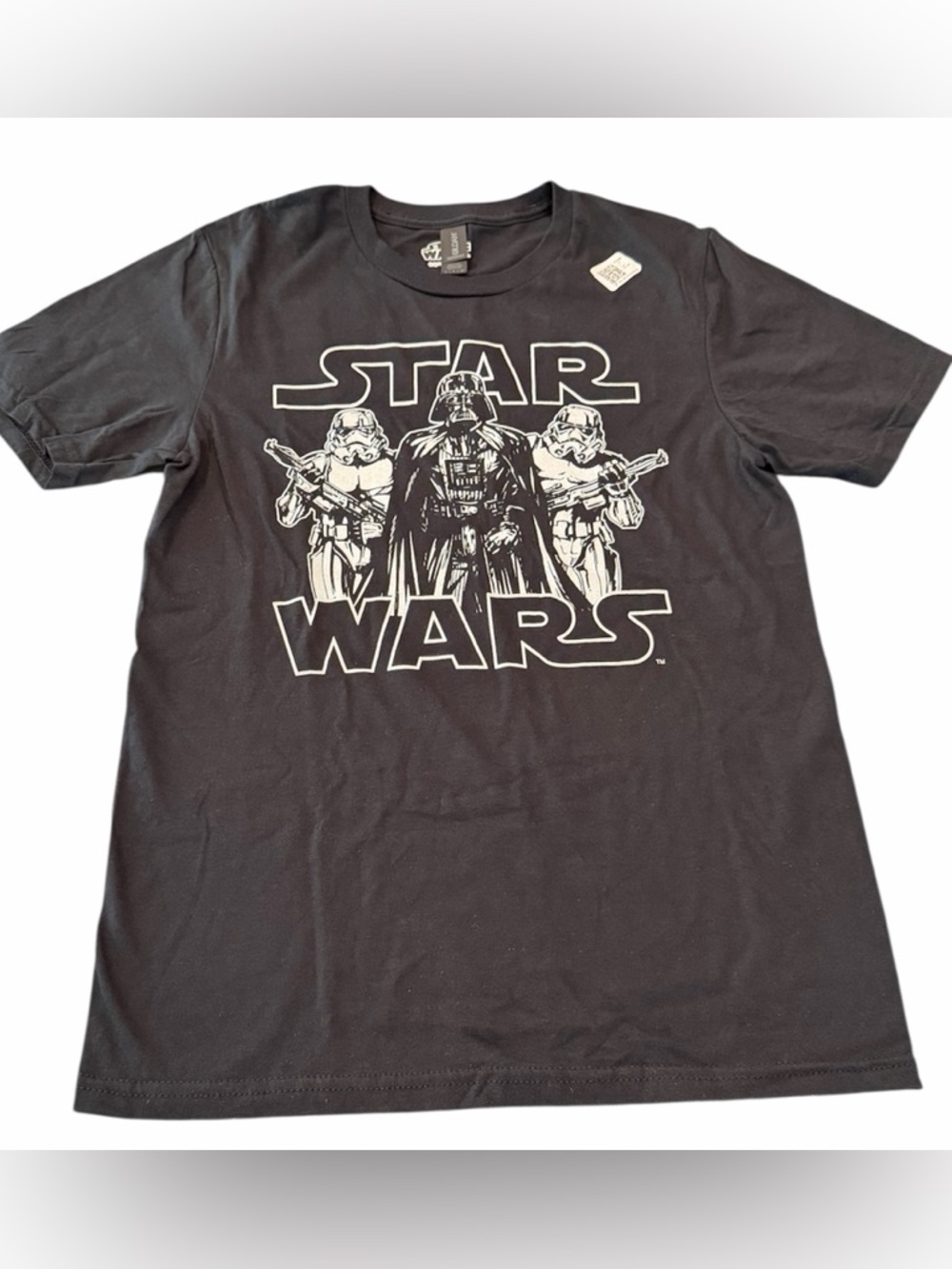 Star Wars Graphic Tee Tshirt Mens Small Black Stormtroopers Darth Vader
